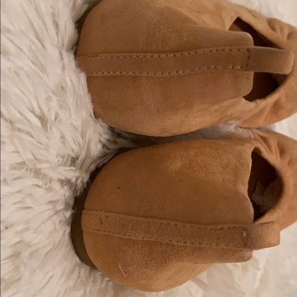 J. Crew scrunch suede blush flats - Picture 6 of 6